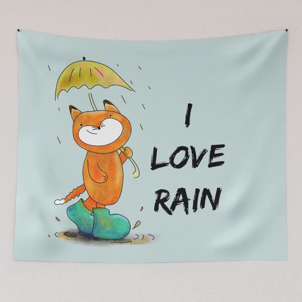Item preview, I love rain designed and sold by Nesro34.