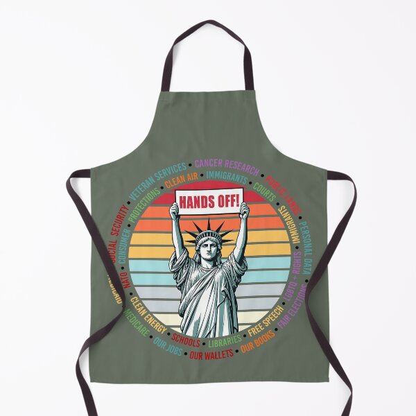 Item preview, Hands Off Protest Shirt, Political Activism Tee, Environmental Rights, Save Public Lands, Medicare, Social Security, Free Speech designed and sold by GenioFin.