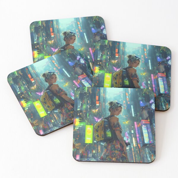 Item preview, Dystopian Girl Futuristic Gadget 01 designed and sold by Made-by-Gus.