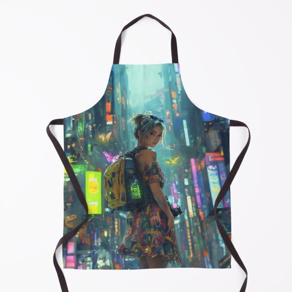 Item preview, Dystopian Girl Futuristic Gadget 01 designed and sold by Made-by-Gus.