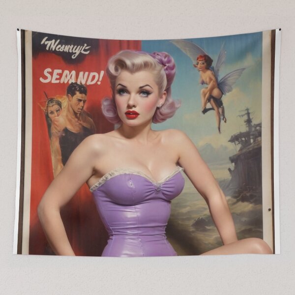 Aperçu de l'œuvre Petite Pin Up Blonde créée et vendue par MissSaylor.