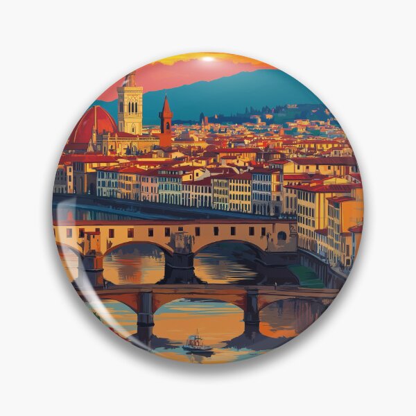 Artikelvorschau, Florenz Firenze Italien Vintage Reisen entworfen und verkauft von pixelon-designs.