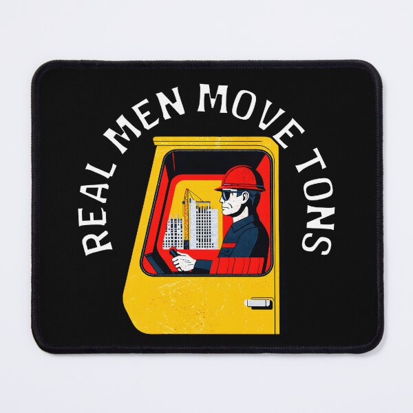 Item preview, Built to Lift – Real Men Move Tons designed and sold by Fragy72.