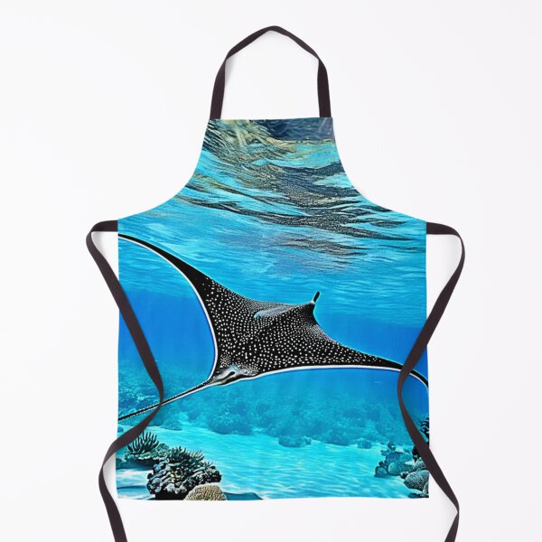Item preview, Underwater Spotted Ray Design designed and sold by Health And Fitness Posts e-Store.