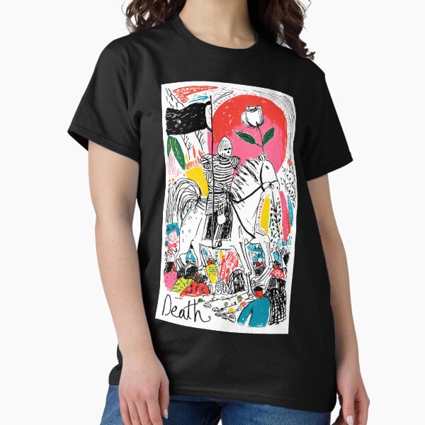 Vista previa del artículo con la obra «Muerte – Tarot ilustrado por Deedlit», diseñado y vendido por Deedlitvisuals.