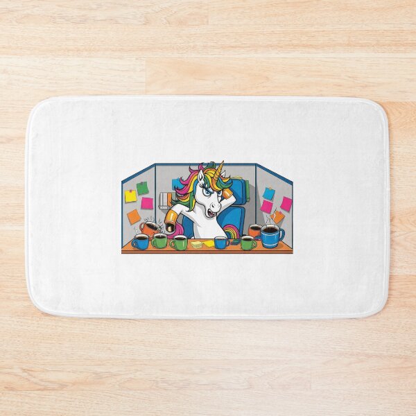 Item preview, Stressed Unicorn – Coffee, Chaos and Rainbows designed and sold by StormArte.