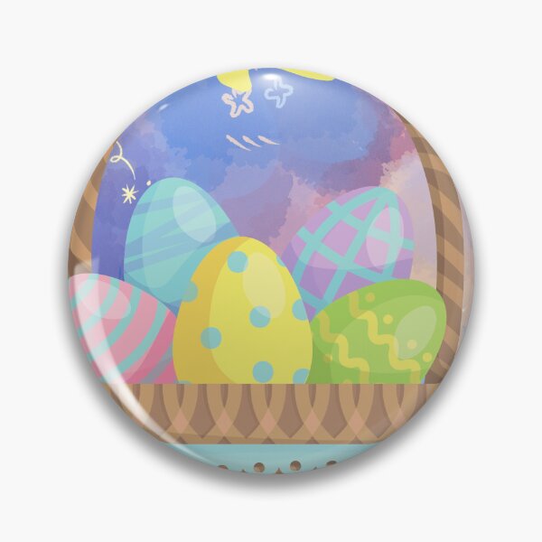 Item preview, Happy Easter Basket Eggs Colorful Design designed and sold by Anthony Ryan Parrish.