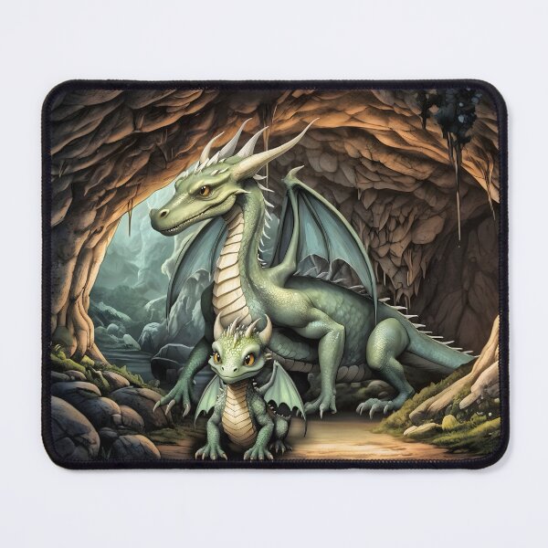 Item preview, Mother And Baby Dragon designed and sold by NikkiBear67.