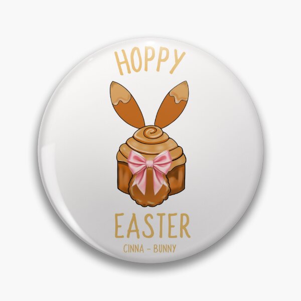 Item preview, Cinnamon Roll Easter Bunny designed and sold by Sartoris Art.