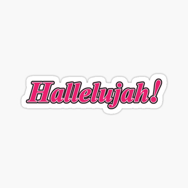 Item preview, Hallelujah!  designed and sold by UnlockKnowledge.
