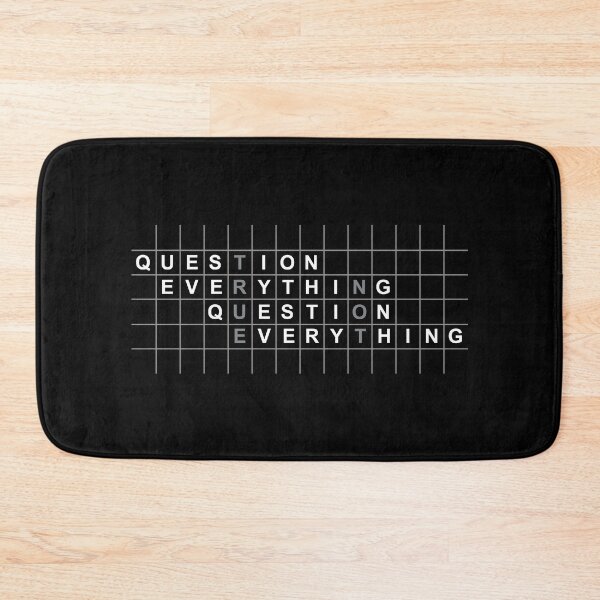 Item preview, QUESTION EVERYTHING designed and sold by Bunchable.