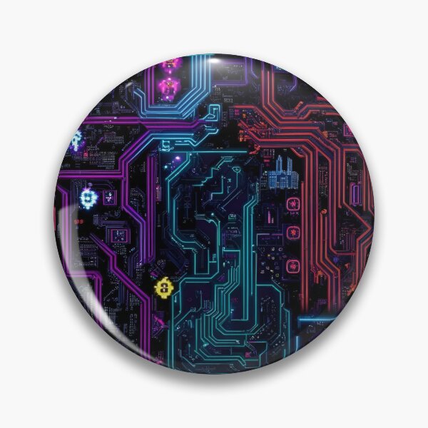 Artikelvorschau, Cyberpunk-Muster entworfen und verkauft von PatronesKawai.