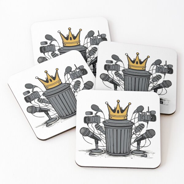 Item preview, King of Media Trash – Microphones in the Vacuum designed and sold by StormArte.