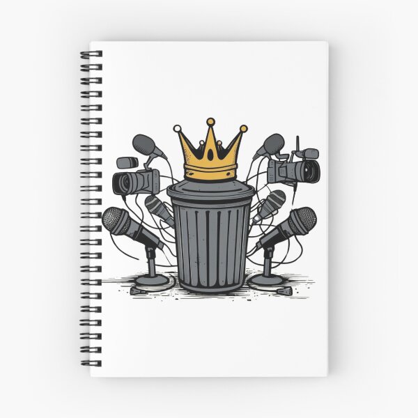 Item preview, King of Media Trash – Microphones in the Vacuum designed and sold by StormArte.