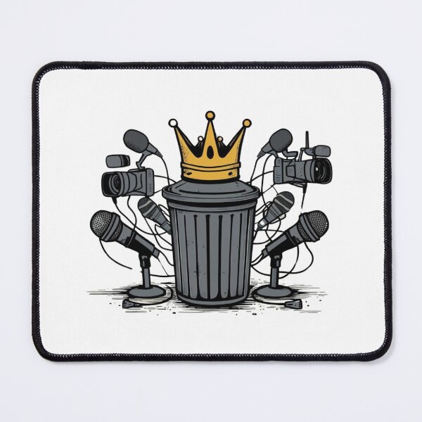 Item preview, King of Media Trash – Microphones in the Vacuum designed and sold by StormArte.