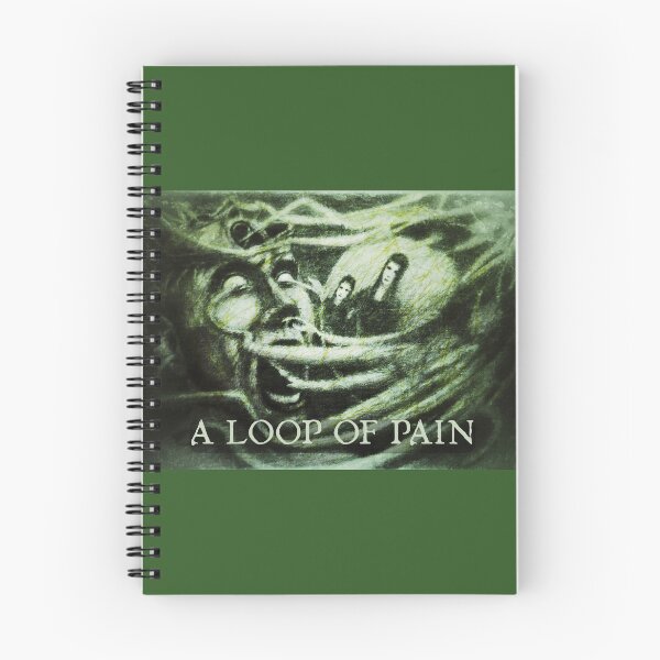 Item preview, A Loop of Pain – Surreal Drawing of Memory and Emotional Distress - Green designed and sold by Anomaly Effect.