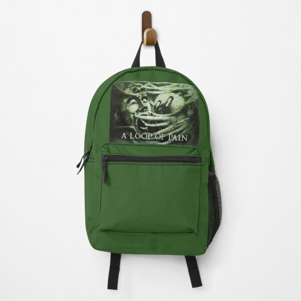 Item preview, A Loop of Pain – Surreal Drawing of Memory and Emotional Distress - Green designed and sold by Anomaly Effect.
