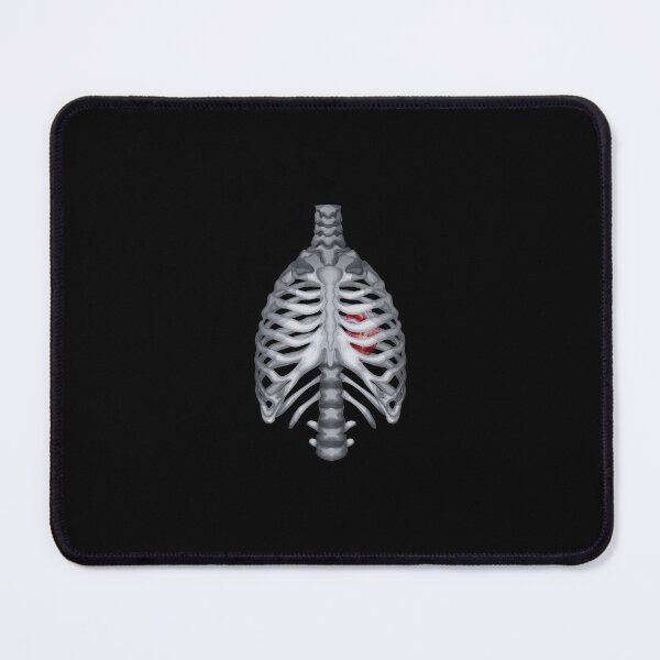 Item preview, Anatomical Heart & Skeleton Fusion Art designed and sold by Zakrytos ★★★★★.