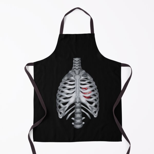 Item preview, Anatomical Heart & Skeleton Fusion Art designed and sold by Zakrytos ★★★★★.