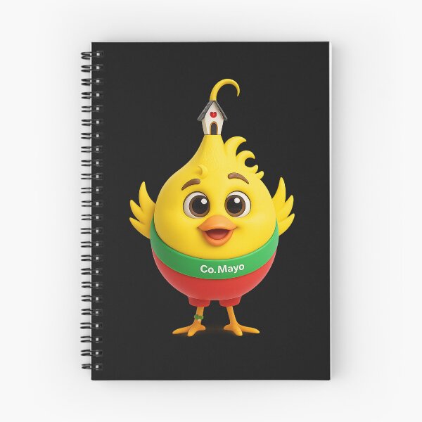Item preview, Co. Mayo Spudie – Cute Irish Chick Character | Mayo Pride Pixar-Style Tee designed and sold by Spudies.