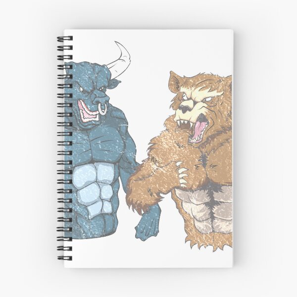 Item preview, Bulle & Bear landmark stock market trader trading designed and sold by punxsphil.