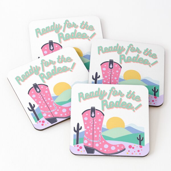 Item preview, Dusky Pink Western Desert Cowgirl Art Rodeo Ready Artwork Western Aesthetic | Desert Cowgirl Style Ready for the Rodeo Themed Gift designed and sold by GirlRuleBook.