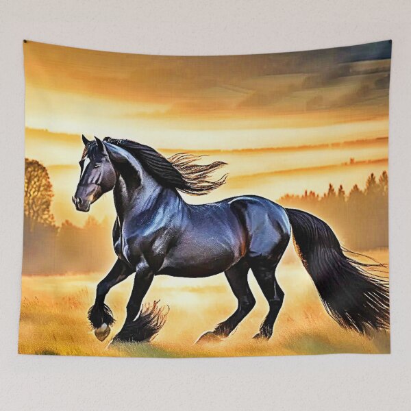 Item preview, Majestic Stallion Run Design designed and sold by Health And Fitness Posts e-Store.