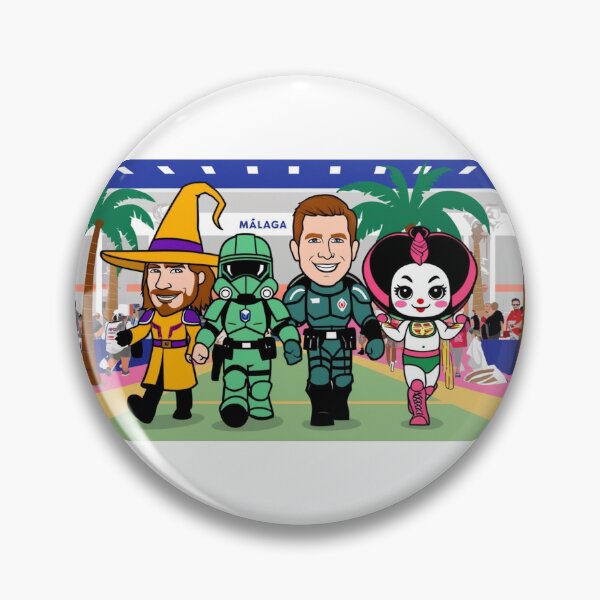 Item preview, Comic Con Málaga – Total Fun in Geek Mode designed and sold by StormArte.