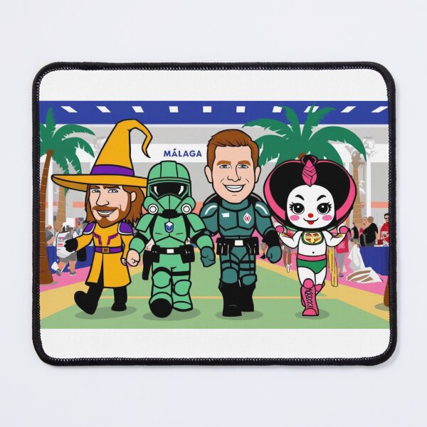 Item preview, Comic Con Málaga – Total Fun in Geek Mode designed and sold by StormArte.