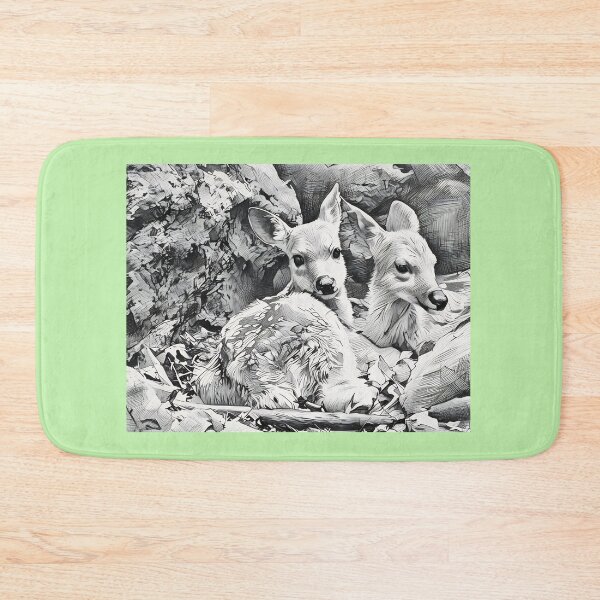 Item preview, Resting Fawns designed and sold by Anthony Seeker.