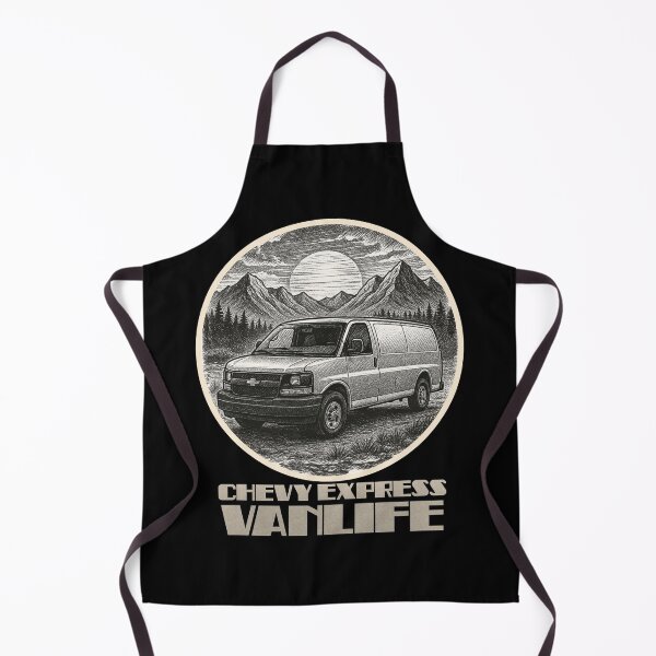 Item preview, Chevy express vanlife drawing designed and sold by VANLIFE..