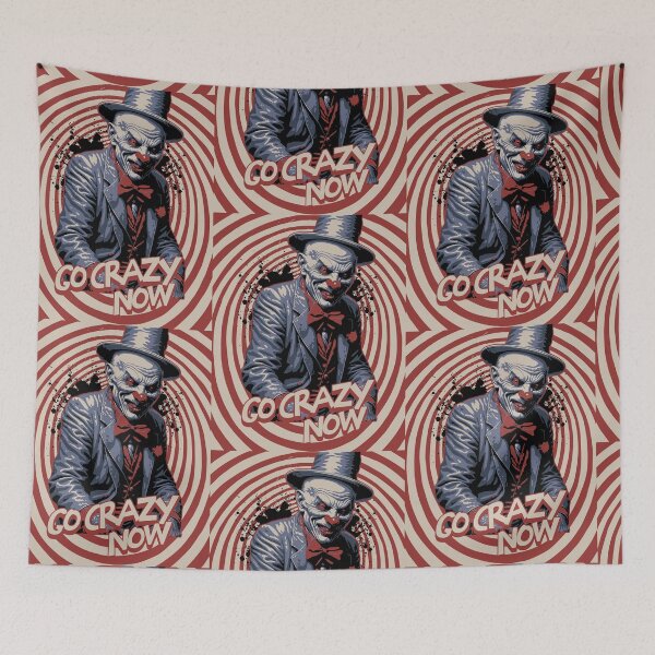 Item preview, Go Crazy Now - cool clown design. designed and sold by ReneMM.