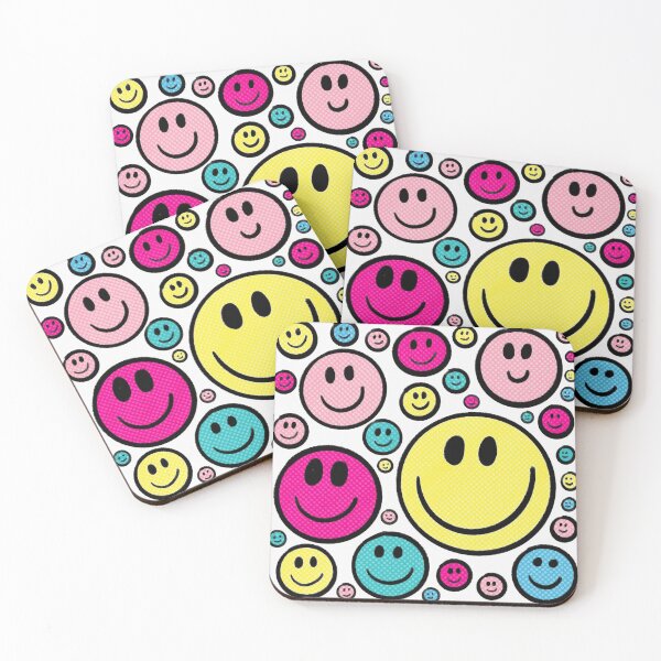 Item preview, Colorful Smiley Faces designed and sold by Script & Scribble .