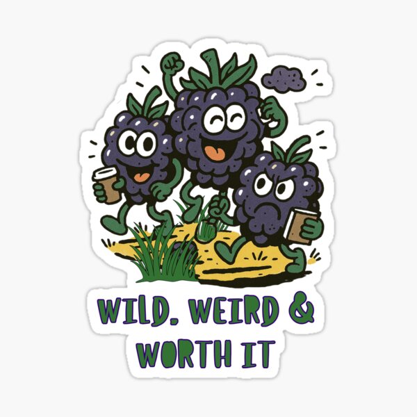 Item preview, Funny berry friends: Wild, Weird & Worth It designed and sold by KenszoSatori.