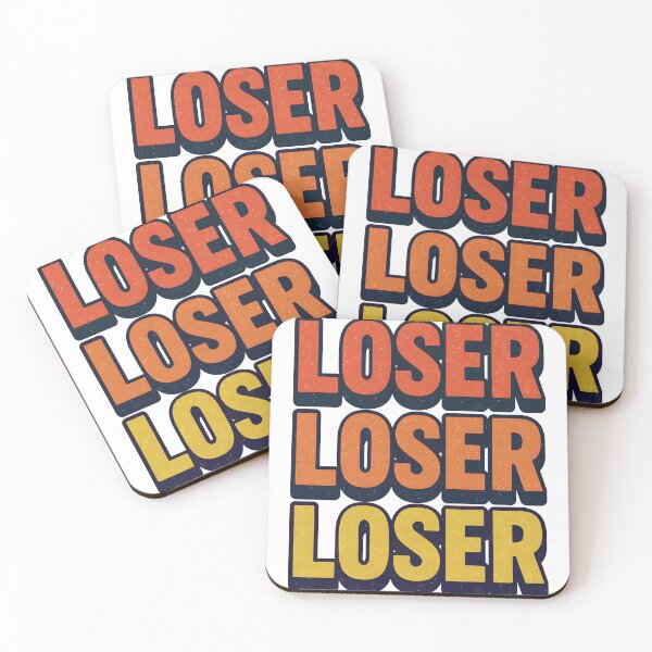 Item preview, Funny LOSER Bold Text Graphic | Retro Distressed Typography Humor  designed and sold by DrawHandArt.