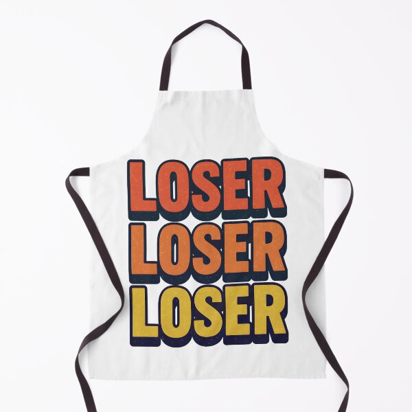 Item preview, Funny LOSER Bold Text Graphic | Retro Distressed Typography Humor designed and sold by DrawHandArt.