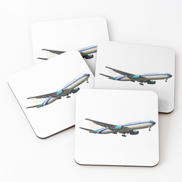 Item preview, Eastern 767-300ER Bare Livery Plane Abstract Illustration designed and sold by AddiK-Art.