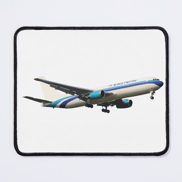 Item preview, Eastern 767-300ER Bare Livery Plane Abstract Illustration designed and sold by AddiK-Art.