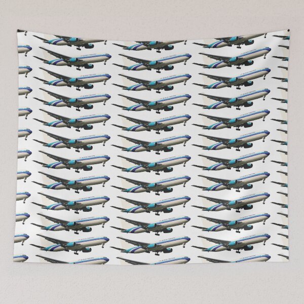 Item preview, Eastern 767-300ER Bare Livery Plane Abstract Illustration designed and sold by AddiK-Art.