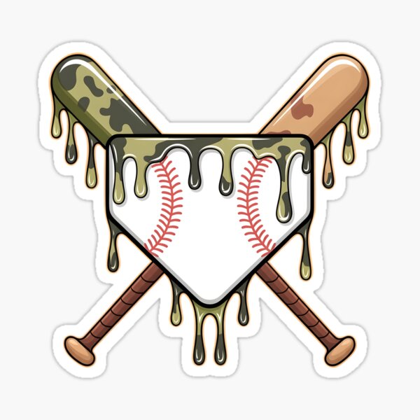 Item preview, Baseball Camo Drip Home Plate Women Boys Mom Men Green designed and sold by clothesy7.