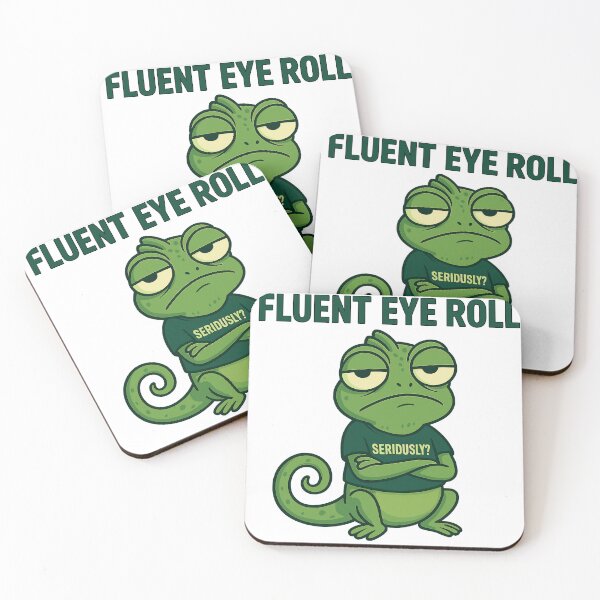 Item preview, Fluent in sarcasm (and eye rolls) designed and sold by SgtRedGoWx.