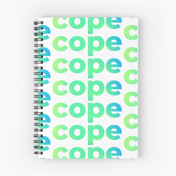 Item preview, Cope Teal Blue  designed and sold by Memes N Lore .