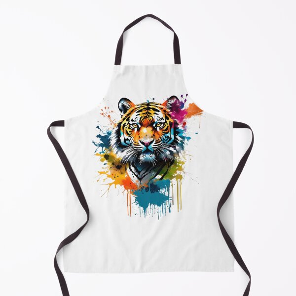 Item preview, Tiger in Splashed Colors designed and sold by RWCarpenter.