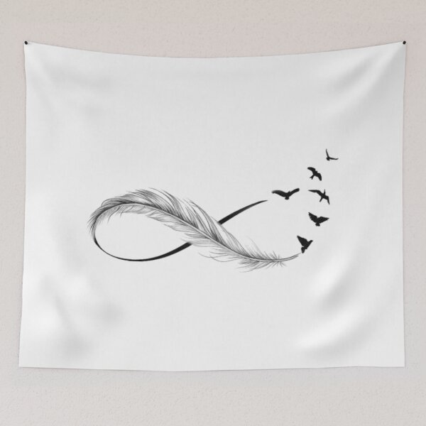 Item preview, Infinity feather designed and sold by DreamDestiny.