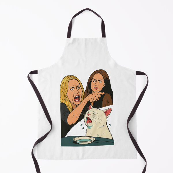 Item preview, Woman Yelling at Cat Meme Funny Smudge designed and sold by memememescat.