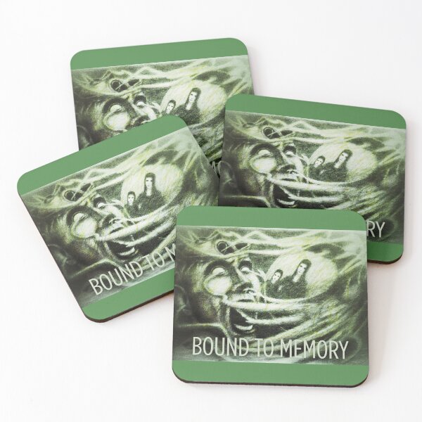 Item preview, Bound to Memory – Green Surreal Artwork on Connection & Mind designed and sold by Anomaly Effect.