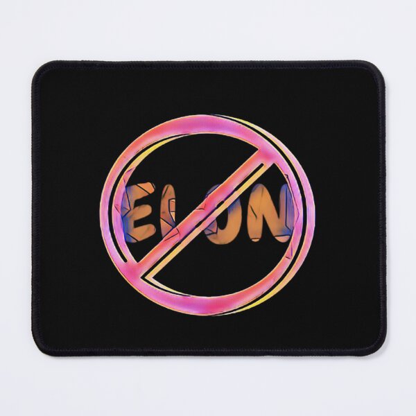 Item preview, NO ELON! Round Anti-Elon Musk Bumper Sticker Decal For Tesla Owners! #2 designed and sold by creativerooney.