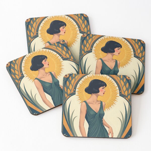 Item preview, Glamour of the Roaring Twenties: Art Deco Elegance designed and sold by AI-Syn-Pro.