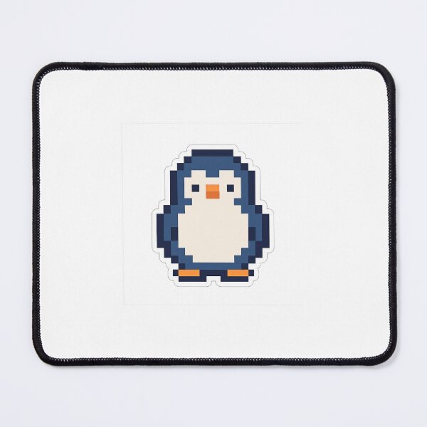 Item preview, Old-school video game pixel penguin designed and sold by hbaer22.