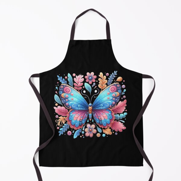 Item preview, Colorful aesthetic floral butterfly designed and sold by Kalpa.